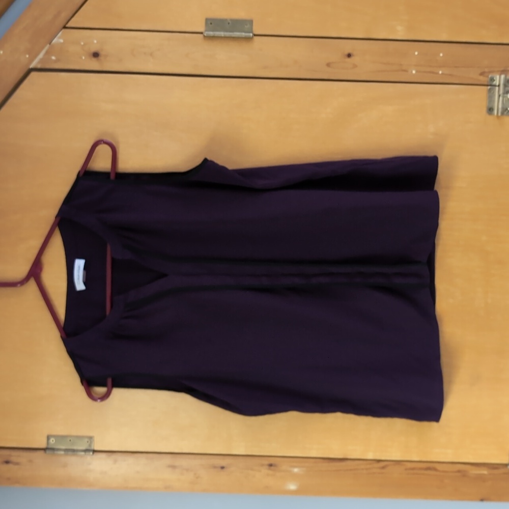 Deep purple Calvin Klein Sleeveless top